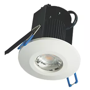 Robus Triumph Activate Fixed Fire Rated LED Downlight White 8W 670lm 3 Robus Triumph Activate Fixed Fire Rated LED Downlight White 8W 670lm