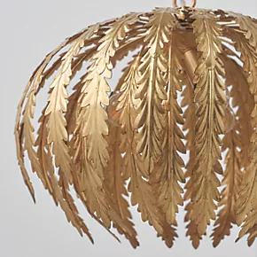 Quay Design Denebola Pendant Light Gold Leaf 5 Quay Design Denebola Pendant Light Gold Leaf - Image 3