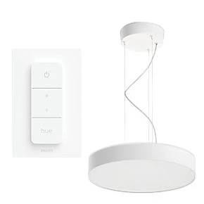 Philips Hue Ambiance Enrave LED Pendant Light White 33.5W 3300-4300lm 3 Philips Hue Ambiance Enrave LED Pendant Light White 33.5W 3300-4300lm