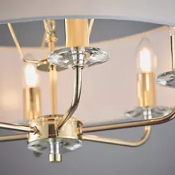 Quay Design Polaris 6-Light Pendant Brass Effect 13 Quay Design Polaris 6-Light Pendant Brass Effect -Indoor Lighting Sales Store 569VG A5