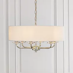 Quay Design Polaris 6-Light Pendant Brass Effect