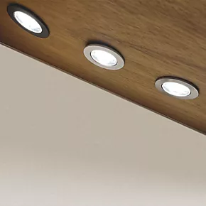 Calex SMD 220-240V 2700-6500K Adjustable Tilting Head LED Smart Downlight With Variable White Light Black 4.9W 345lm 3 Pack 4 Calex SMD 220-240V 2700-6500K Adjustable Tilting Head LED Smart Downlight With Variable White Light Black 4.9W 345lm 3 Pack - Image 2