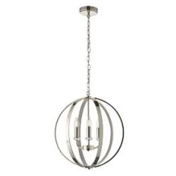 Quay Design Spirit Ceiling Pendant Bright Nickel 9 Quay Design Spirit Ceiling Pendant Bright Nickel -Indoor Lighting Sales Store 581VG A1