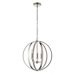 Quay Design Spirit Ceiling Pendant Bright Nickel 6 Quay Design Spirit Ceiling Pendant Bright Nickel - Image 4