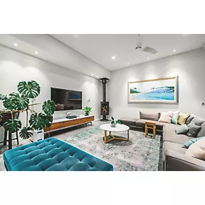 4lite WiZ Connected Fixed Fire Rated LED Smart Downlight Matt White 4.9W 345lm 5 4lite WiZ Connected Fixed Fire Rated LED Smart Downlight Matt White 4.9W 345lm - Image 3