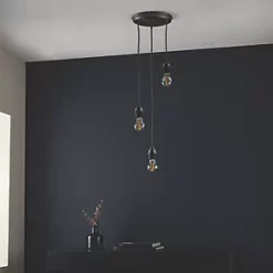 Quay Design Cable Set 3-Light Cable Set Pendant Satin Pewter 12 Quay Design Cable Set 3-Light Cable Set Pendant Satin Pewter -Indoor Lighting Sales Store 599VG A4