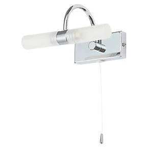 Spa Corvus Bathroom Wall Light Chrome 3 Spa Corvus Bathroom Wall Light Chrome