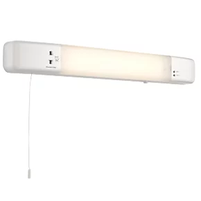 Dual Voltage LED Shaver Light Gloss White 7W 480lm 4 Dual Voltage LED Shaver Light Gloss White 7W 480lm - Image 2