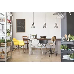 4lite Decorative Pendant Cage Black -Indoor Lighting Sales Store 611TV A2