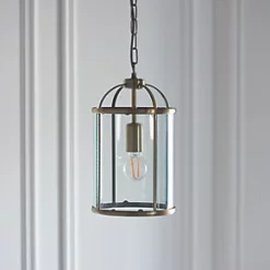Quay Design Liberty 1-Light Pendant Antique Brass -Indoor Lighting Sales Store 615VG A2