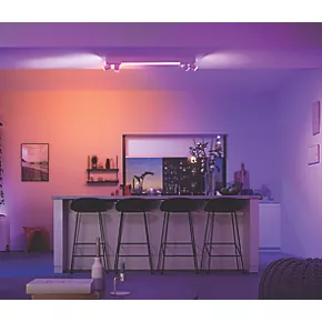 Philips Hue Centris RGB & White LED 4-Spot Ceiling Light White 6W 3250-4200lm 4 Philips Hue Centris RGB & White LED 4-Spot Ceiling Light White 6W 3250-4200lm - Image 2