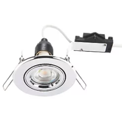 LAP Cast Tilt Downlight Chrome