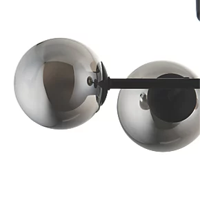 Quay Design Leo LED 4-Light Flush Light Matt Black 8W 200lm 5 Quay Design Leo LED 4-Light Flush Light Matt Black 8W 200lm - Image 3