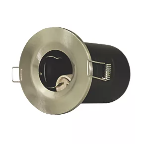 LAP Fixed Fire Rated Downlight Brushed Steel 5 LAP Fixed Fire Rated Downlight Brushed Steel - Image 3