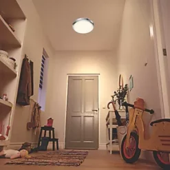 Philips Doris LED Ceiling Light Chrome 17W 1500lm 7 Philips Doris LED Ceiling Light Chrome 17W 1500lm -Indoor Lighting Sales Store 666RF A2