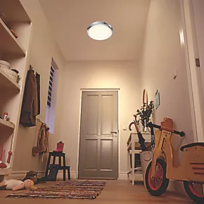 Philips Doris LED Ceiling Light Chrome 17W 1500lm 5 Philips Doris LED Ceiling Light Chrome 17W 1500lm - Image 3