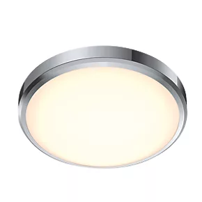 Philips Doris LED Ceiling Light Chrome 17W 1500lm 3 Philips Doris LED Ceiling Light Chrome 17W 1500lm
