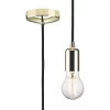 Knightsbridge 8270LPB Contemporary Long Pendant Polished Brass -Indoor Lighting Sales Store 672TY P