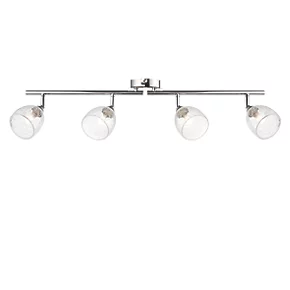 Quay Design Blair LED Bar Spotlight Chrome 10W 200lm 4 Quay Design Blair LED Bar Spotlight Chrome 10W 200lm - Image 2