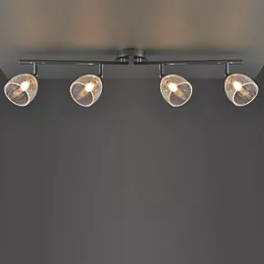 Quay Design Blair LED Bar Spotlight Chrome 10W 200lm 3 Quay Design Blair LED Bar Spotlight Chrome 10W 200lm