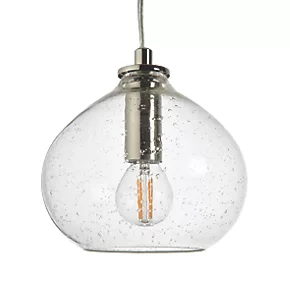 Quay Design Willow 3-Light Bar Pendant Bright Nickel 4 Quay Design Willow 3-Light Bar Pendant Bright Nickel - Image 2