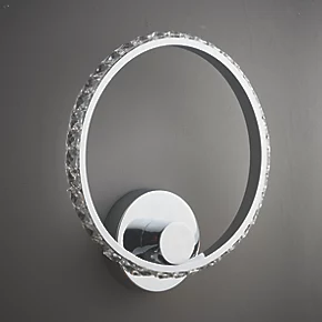 Quay Design Reena LED Integrated Wall Light Chrome 6W 580lm 5 Quay Design Reena LED Integrated Wall Light Chrome 6W 580lm - Image 3