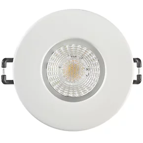 Collingwood DT4 Fixed Fire Rated LED Downlight Matt White 4.6W 460lm 4 Collingwood DT4 Fixed Fire Rated LED Downlight Matt White 4.6W 460lm - Image 2