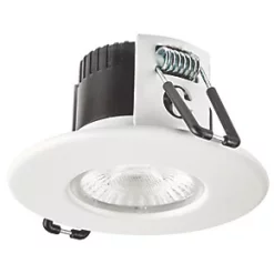 Collingwood DT4 Fixed Fire Rated LED Downlight Matt White 4.6W 460lm 12 Collingwood DT4 Fixed Fire Rated LED Downlight Matt White 4.6W 460lm -Indoor Lighting Sales Store 723CF A4