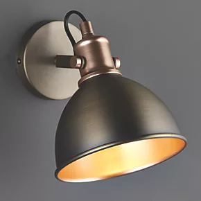 Quay Design Orion Adjustable Wall Spotlight Matt Pewter 3 Quay Design Orion Adjustable Wall Spotlight Matt Pewter
