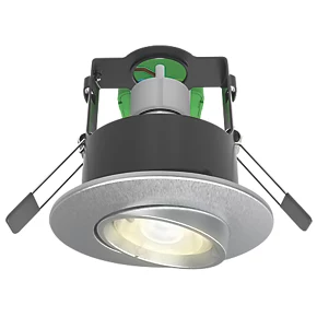 4lite WiZ Connected Adjustable Fire Rated LED Smart Downlight Satin Chrome 4.9W 345lm 3 4lite WiZ Connected Adjustable Fire Rated LED Smart Downlight Satin Chrome 4.9W 345lm