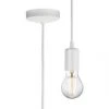 Knightsbridge 8270LMW Contemporary Long Pendant Matt White 2 Knightsbridge 8270LMW Contemporary Long Pendant Matt White -Indoor Lighting Sales Store 735TY P