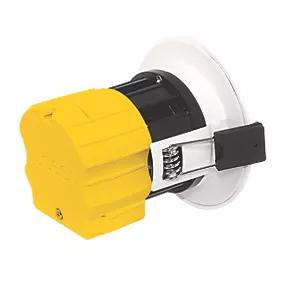 Luceco Dim2Warm FType Fixed Fire Rated LED Downlight White 6W 460lm 4 Luceco Dim2Warm FType Fixed Fire Rated LED Downlight White 6W 460lm - Image 2