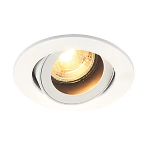 LAP Cast Baffle Tilt Anti-Glare Recessed Downlight White 4 LAP Cast Baffle Tilt Anti-Glare Recessed Downlight White - Image 2