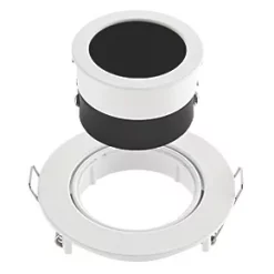 LAP Cast Baffle Tilt Anti-Glare Recessed Downlight White 10 LAP Cast Baffle Tilt Anti-Glare Recessed Downlight White -Indoor Lighting Sales Store 774KJ A3