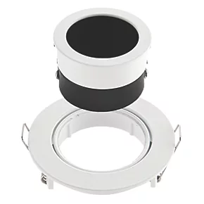 LAP Cast Baffle Tilt Anti-Glare Recessed Downlight White 6 LAP Cast Baffle Tilt Anti-Glare Recessed Downlight White - Image 4