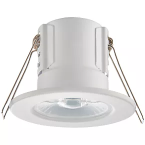 LAP Cosmoseco Fixed Fire Rated LED Downlight White 5.8W 450lm 3 LAP Cosmoseco Fixed Fire Rated LED Downlight White 5.8W 450lm