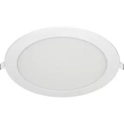 Luceco ECO Circular Fixed LED Low Profile Slimline Downlight White 22W 1530lm
