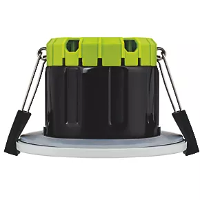 Luceco FTYPE COMPACT Fixed Cylinder Fire Rated LED Downlight White 6W 600lm 4 Luceco FTYPE COMPACT Fixed Cylinder Fire Rated LED Downlight White 6W 600lm - Image 2