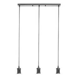 Indoor Lighting Sales Store 21 4lite Decorative Bar Pendant Blackened Silver