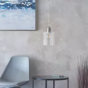 Quay Design Tabitha Ceiling Pendant Brushed Nickel 6 Quay Design Tabitha Ceiling Pendant Brushed Nickel - Image 4