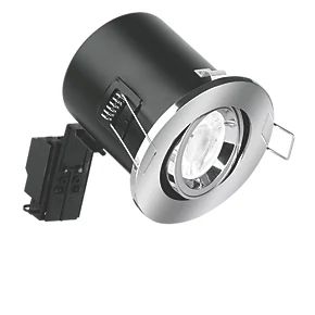 Aurora EFD Adjustable Fire Rated LED Downlight Polished Chrome 5W 500lm 3 Aurora EFD Adjustable Fire Rated LED Downlight Polished Chrome 5W 500lm