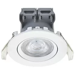 LAP Tilt LED Downlight White 4.5W 400lm