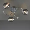 Quay Design Leonie LED 3-Light Semi-Flush Ceiling Light Chrome 6W 200lm 1 Quay Design Leonie LED 3-Light Semi-Flush Ceiling Light Chrome 6W 200lm -Indoor Lighting Sales Store 837VH P