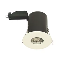 LAP Fixed Fire Rated Downlight Matt White
