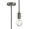 Knightsbridge 8270LBN Contemporary Long Pendant Black Nickel 1 Knightsbridge 8270LBN Contemporary Long Pendant Black Nickel -Indoor Lighting Sales Store 851VF P