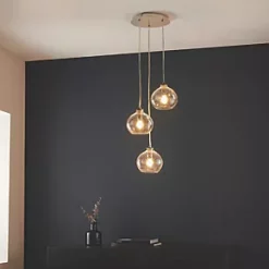 Quay Design Willow 3-Light Cluster Pendant Bright Nickel 13 Quay Design Willow 3-Light Cluster Pendant Bright Nickel -Indoor Lighting Sales Store 857VG A5