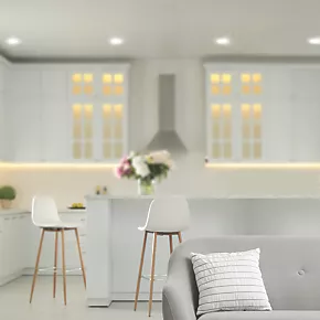 4lite WiZ Connected Fixed Fire Rated LED Smart Downlight White 8W 675lm 5 4lite WiZ Connected Fixed Fire Rated LED Smart Downlight White 8W 675lm - Image 3