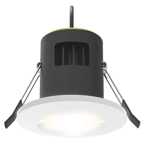 4lite WiZ Connected Fixed Fire Rated LED Smart Downlight White 8W 675lm 3 4lite WiZ Connected Fixed Fire Rated LED Smart Downlight White 8W 675lm