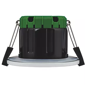 Luceco FType Compact Fixed Cylinder Fire Rated LED Downlight White 6W 470lm 4 Luceco FType Compact Fixed Cylinder Fire Rated LED Downlight White 6W 470lm - Image 2