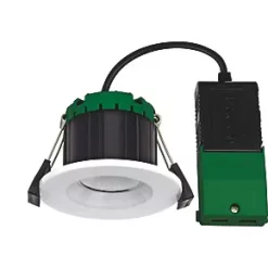 Luceco FType Compact Fixed Cylinder Fire Rated LED Downlight White 6W 470lm 9 Luceco FType Compact Fixed Cylinder Fire Rated LED Downlight White 6W 470lm -Indoor Lighting Sales Store 873KH A3